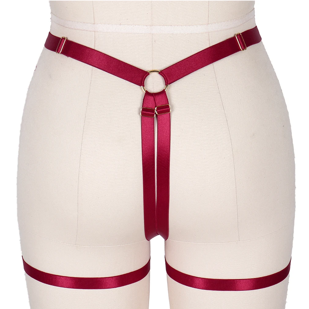 

Cosplay Leg Harness Garters Belt Elasticity Harness Woman Garter Stocking Belt Gothic Body Sexy Lingerie Tight Suspender Strap