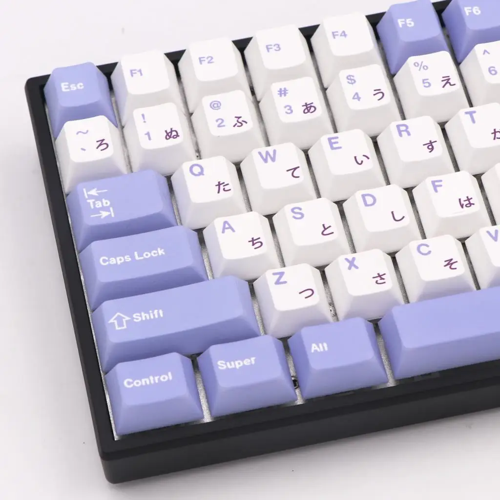 

Keypro Rabbit Keycaps 135 keys Dye Subbed Cherry Profile Keycaps JP font For Wired USB mechanical keyboard Cherry MX switch