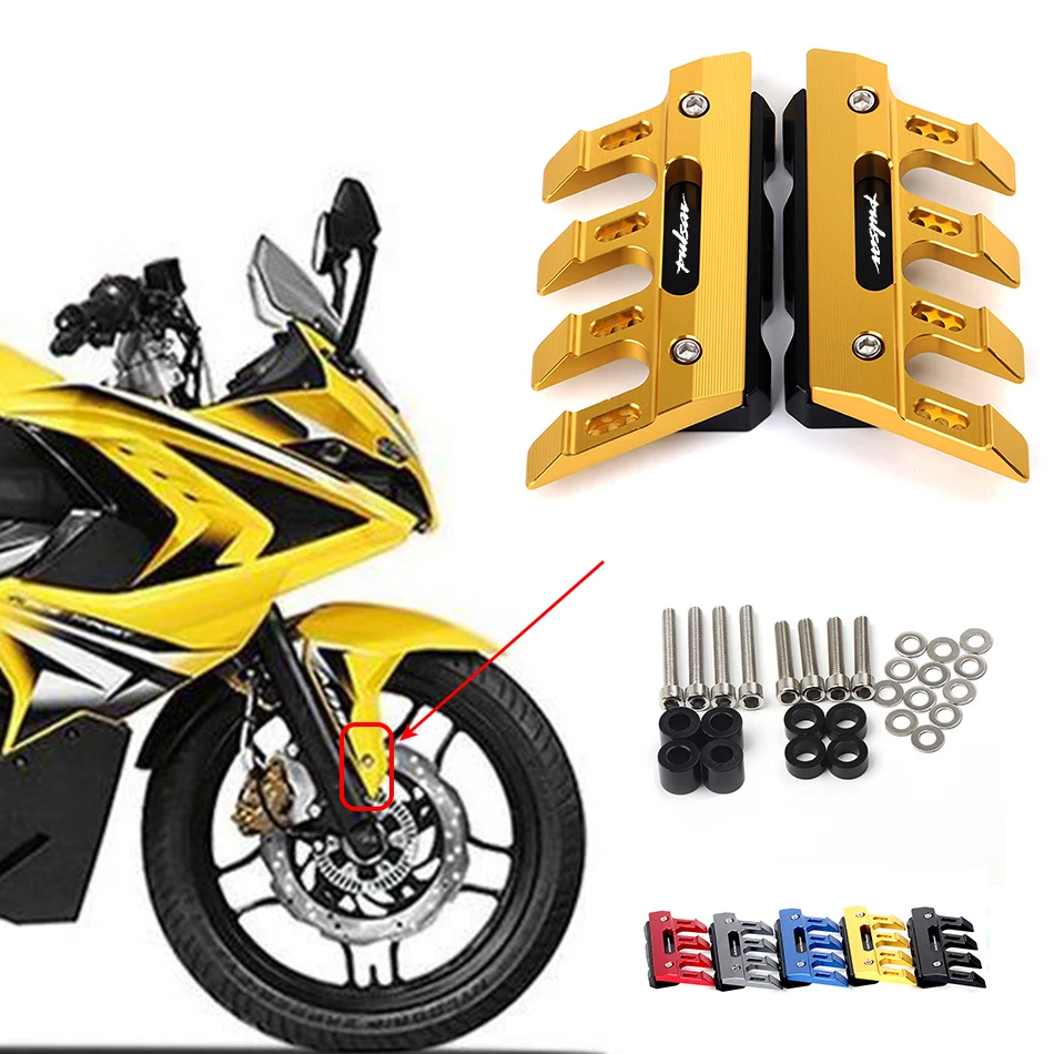 Защита для шин Bajaj Pulsar 200 NS/Pulsar RS/200 AS защита передней вилки мотоцикла брызговик