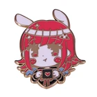 Значки на булавке Danganronpa Nanami Chiaki, брошь манга, аниме, для девочек, эмалевые значки