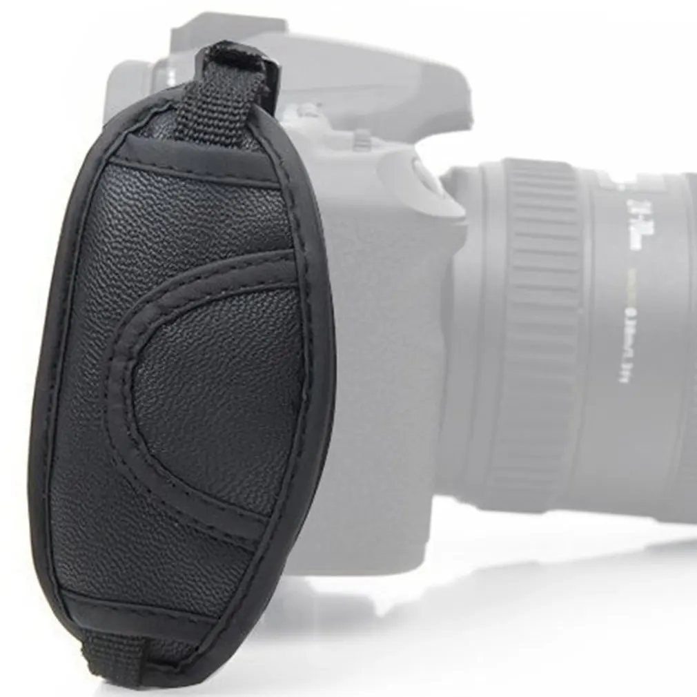 

Wrist Strap for Canon Nikon DSLR SLR Camera Oval Leather Hand Grip