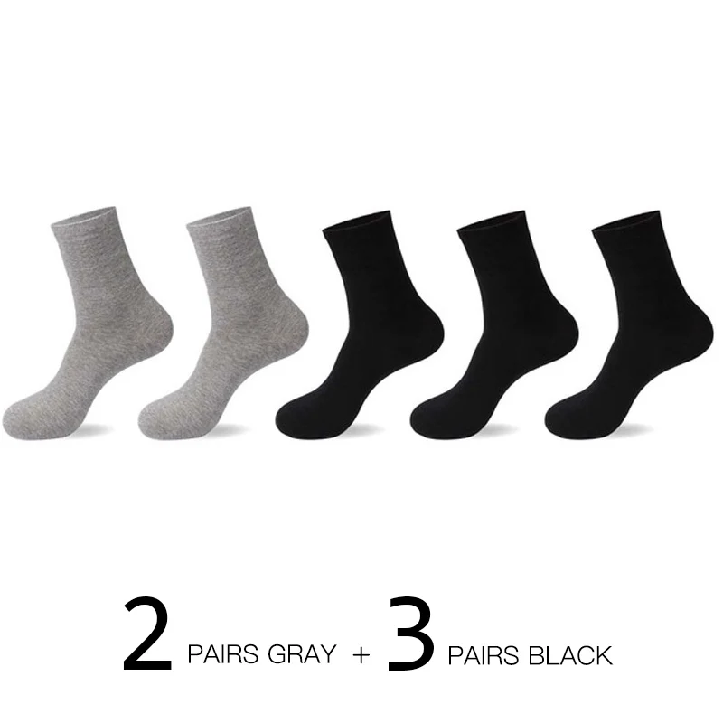 

Business Men Socks 2021 New styles 10 Pairs / Lot Men's Cotton Black Breathable Spring Summer for Male US size(6.5-12)