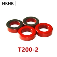 t200 2 high frequency of carbonyl iron powder core magnetic iron core magnetic ferrite ring red gray size 50 8 31 8 14