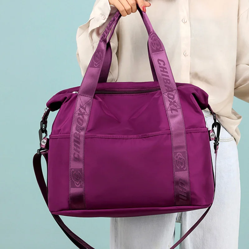 Женские сумки для тренажерного зала нейлоновая сумка фитнеса красная