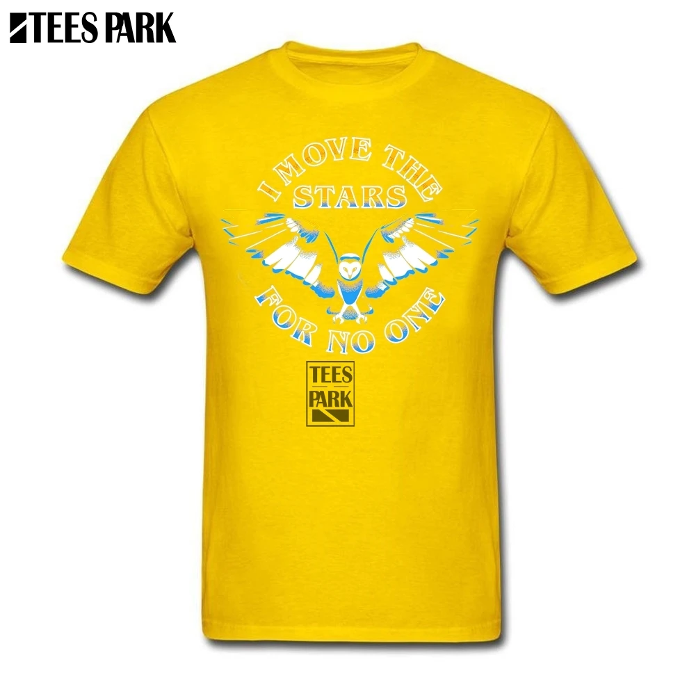 Крутые футболки для парней I Move The Stars eaglestyly мужские из 100% хлопка с короткими