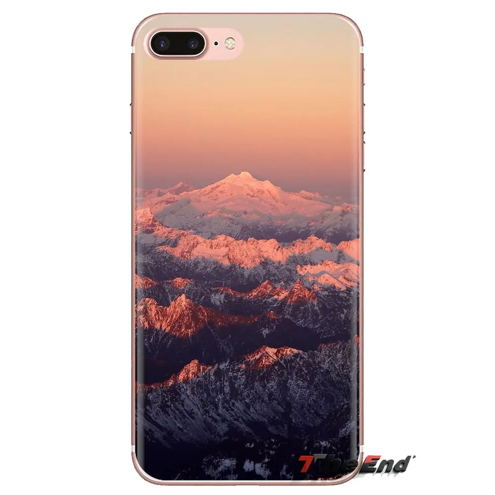 Sunset Up Mobile Wallpaper Silicone Shell Covers For Sony Xperia Z Z1 Z2 Z3 Z5 compact M2 M4 M5 C4 E3 T3 XA Huawei Mate 7 8 Y3II |