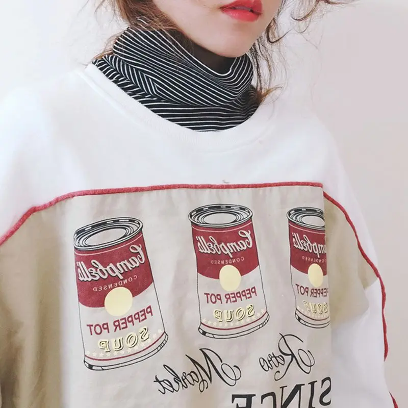 

Women Girl Fake Collar Casual Style High Neck for Sweater Blouse