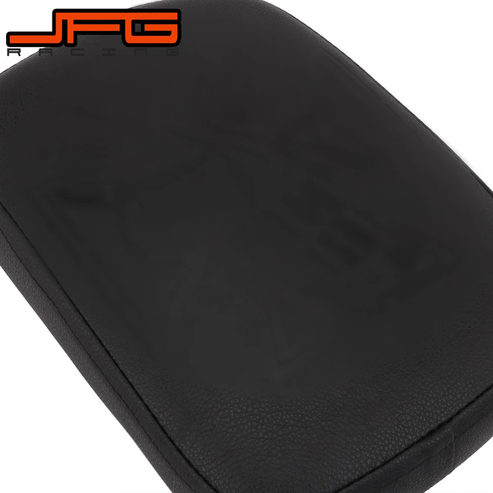 Кожаный захват с крестом для мотоцикла мягкая задняя подушка пассажирского