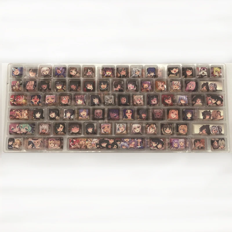 Drop 108key PBT Keycap Dye Sublimation OEM Profile Japanese Anime для Cherry Mx Gateron переключатель Kailh механическая