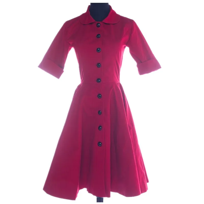 Винтажное платье в стиле ретро 50-60-х годов Женская туника с вышивкой под юбку