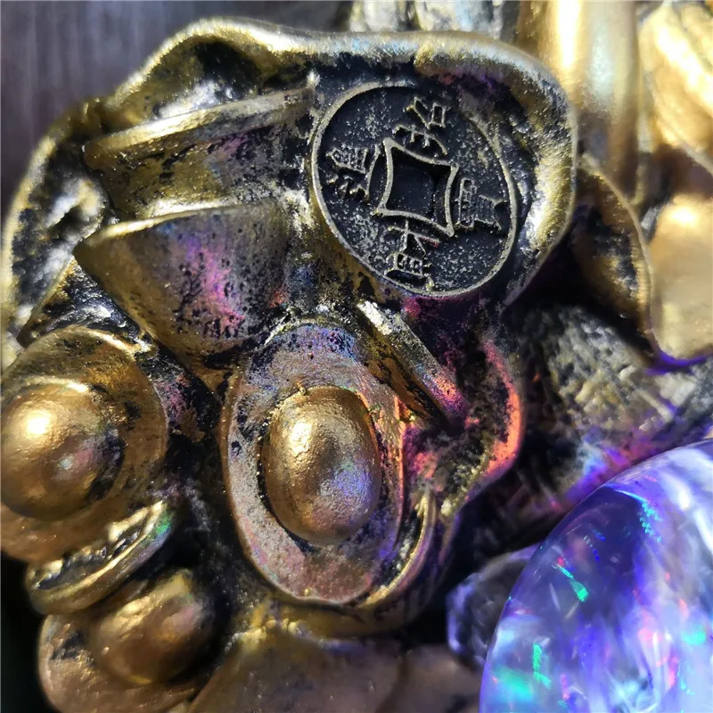 Креативная статуя Будды Maitreya с лотосом водяного фонтана поделки полимерный