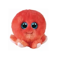 10cm ty beanie glitter big eyes meatball octopus stuffed toy bubble ball series animal collection doll birthday christmas gift