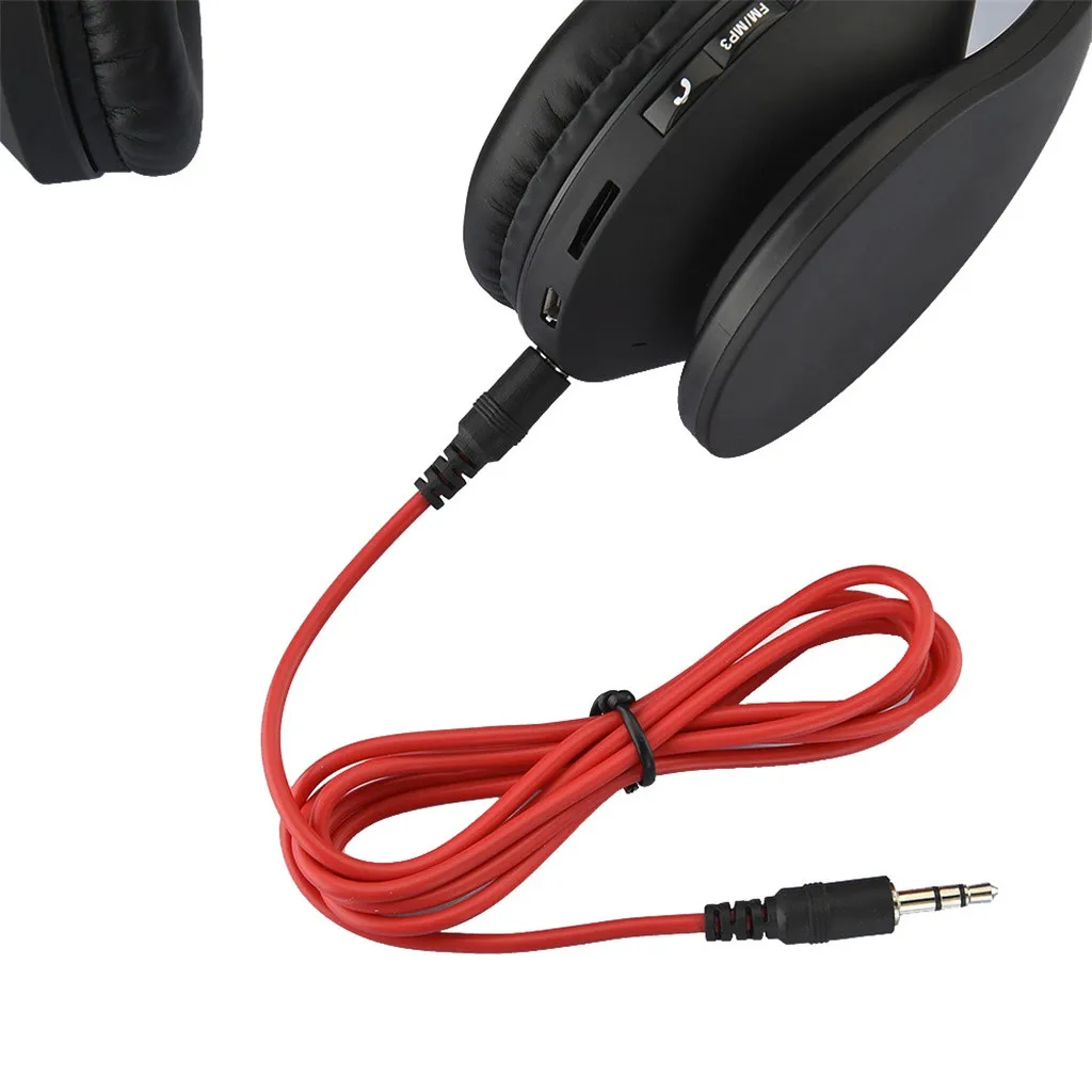 Mosunx портативные беспроводные Bluetooth сильные басы Складные Наушники Стерео шумоподавление наушники Встроенный микрофон