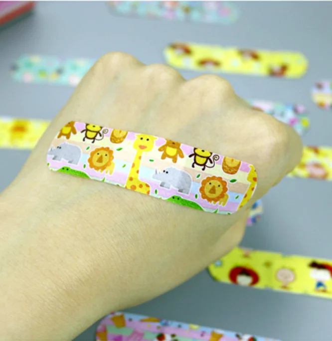 

1 Box 120pcs Waterproof Wound Adhesive Bandages Cute Dustproof Breathable First Aid Medical Adhesive For Children Kids