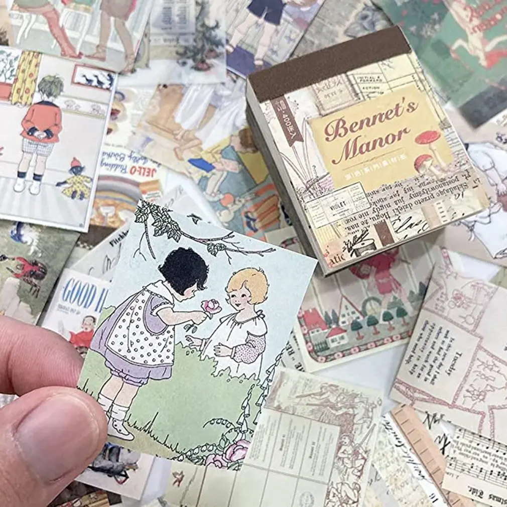 

400pcs Planner Stickers for Diary Journal Accessories Stickers Journal Scrapbooking Stickers for Notebooks Stationery Memo Pad