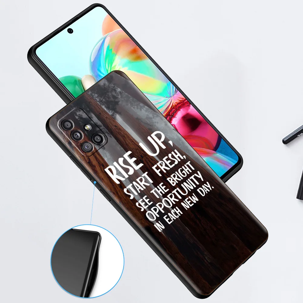 Чехлы Nover Give UP для Samsung Galaxy A51 A71 A12 A21s A72 A52 A42 A32 A22 A41 A31 A02s A03s из силикона.