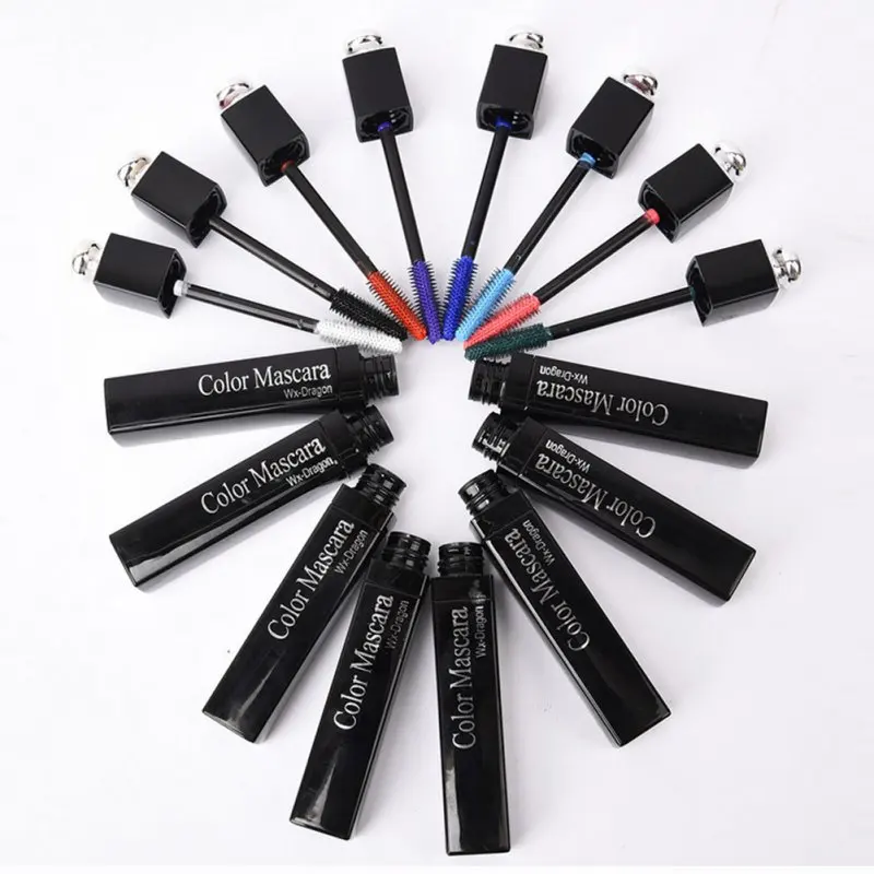 Натуральная красочная тушь для ресниц Очаровательная завивка глаз Косметика