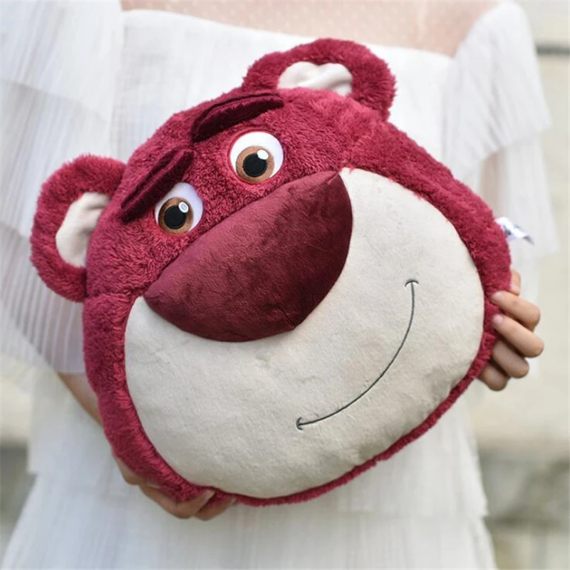 38 см История игрушек лотсо обнимающий медведь плюшевая подушка Мягкая Клубника