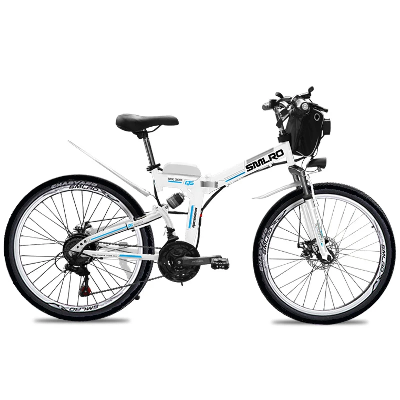 

Smlro MX300 Shimano 21 Speed 500W 48V 13AH Electric Bicycle 26 Inch Wheel Folding Electric Bike High Quality Fashion E-Bike