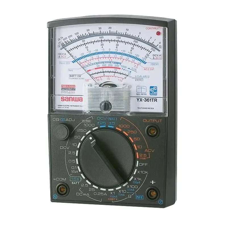 SANWA YX 361TR аналоговый мультиметр широкий диапазон измерения различных