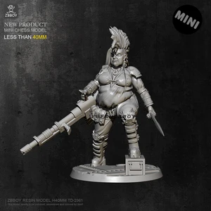 40 мм смолы модель для полненьких девочек Bandit рисунок самодельный TD-2361