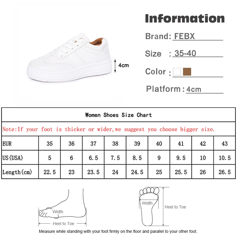 

Women's Autumn Shoes Woman Sneakers Platform White Flat Shoes Lace up Ladies Fashion 2021 Female Footwear Casual Students Shoes