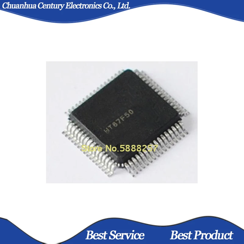 

5 шт./лот HT67F50 LQFP64 оригинал и новый телефон