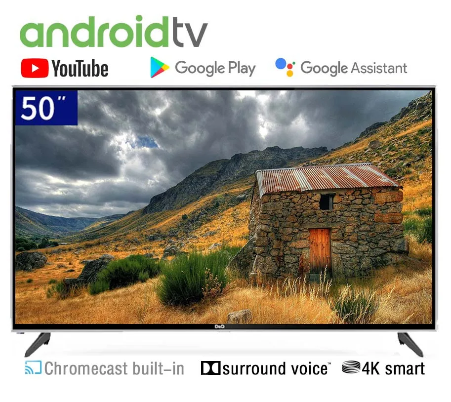Горячая Распродажа 50 дюймов UHD плоский экран android tv 4k smart led tv|Запчасти к