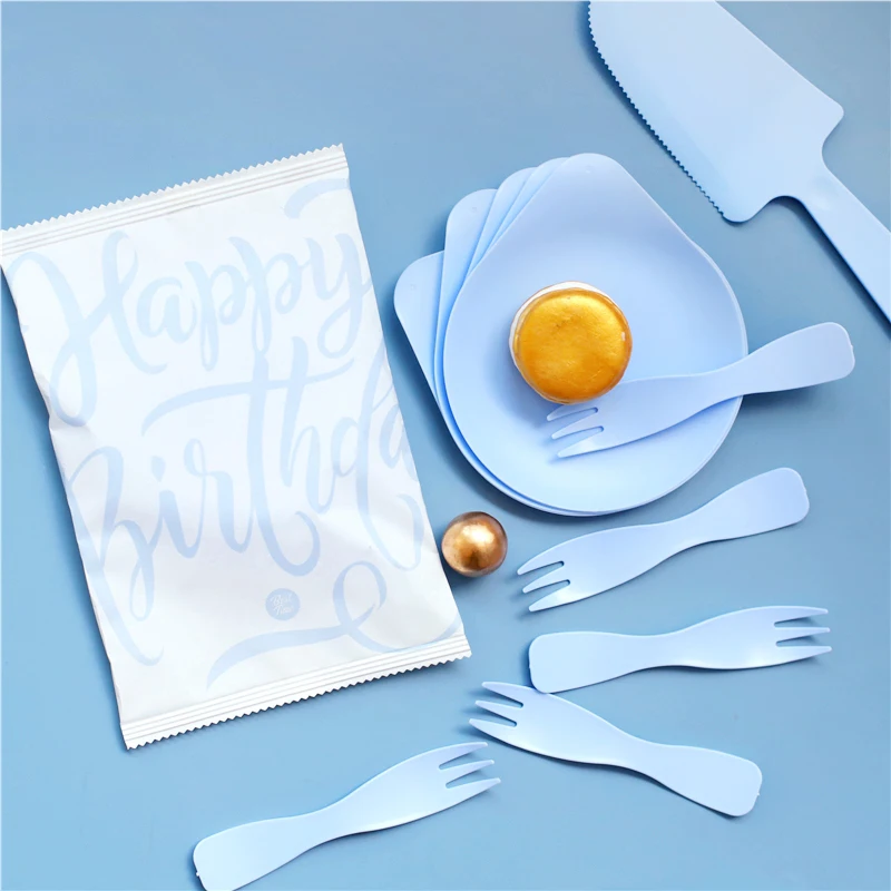 Высокое качество одноразовая посуда тарелка чашка с днем рождения товары для
