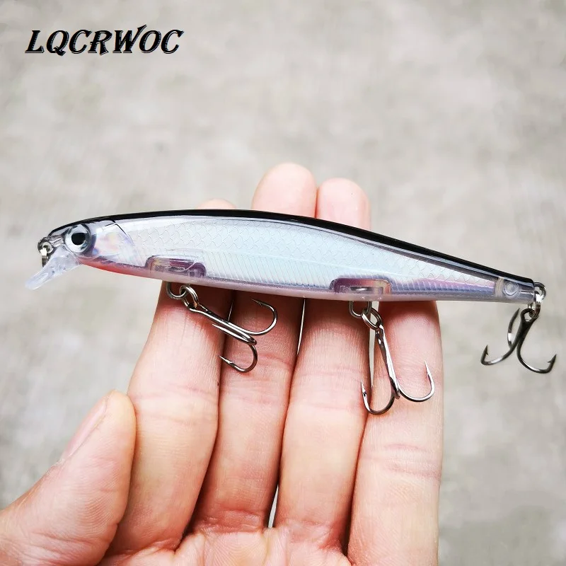 

HOT lures 2018 Minnow 110mm 13g fishing lure swing fish bait crankbait swimbait unpainted lures hard bait whopper plopper pesca