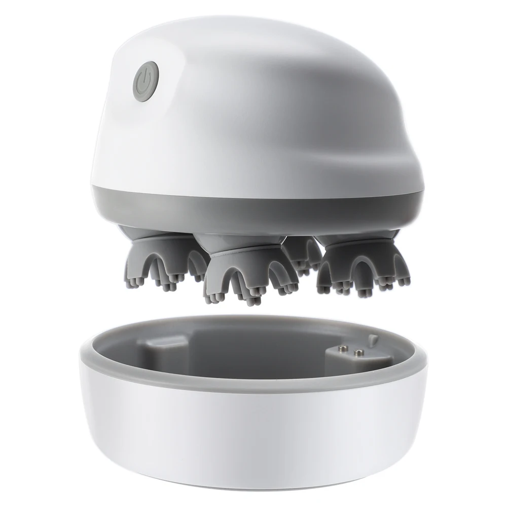 

Electric Head Massager Octopus Scalp Massager USB Charging Smart Head Head Massage Device For Prevent Hair Loss Stress Relax