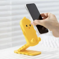 cute bear adjustable phone holder stand for iphone ipad portable desk tablet phone stand desktop for xiaomi mobile support