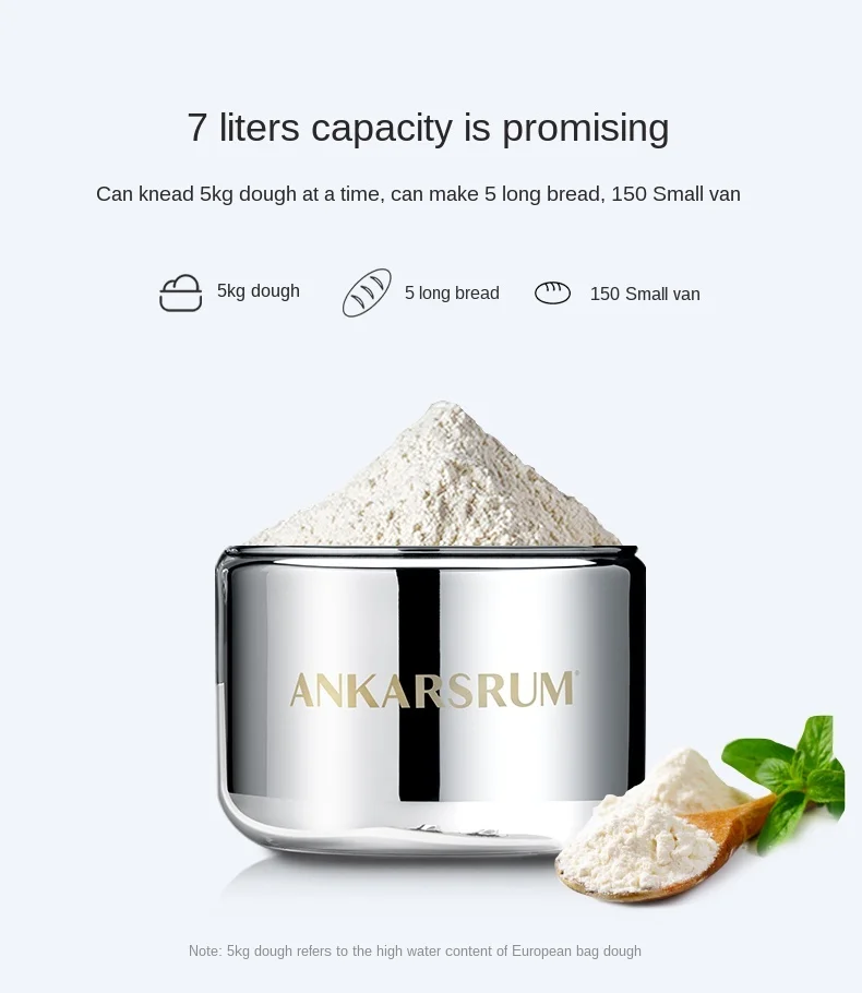 

Cy Imported Stand Mixer Household Multi-Functional Small Dough Mixer Flour-Mixing Machine