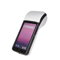 pda android 7 1 58mm bluetooth label printer 4g wifi nfc mobile order pos terminal handheld barcode reader restaurant a3
