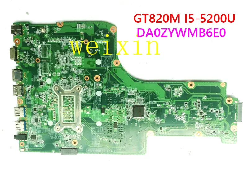DA0ZYWMB6E0 материнская плата для ноутбука ACER Aspire E5 771 771G Core GT820M I5 5200U SR23Y DDR3 100% тесты