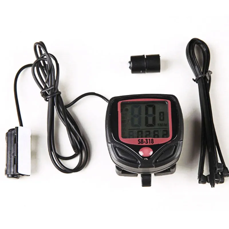Велосипедный компьютер аксессуар для велосипеда с водонепроницаемым ЖК экраном