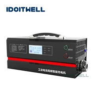 customized 3000w series 24v 100a 36v 48v 50a 60v 84v 30a battery charger with can bus for lead acid or li ion lifepo4 battery