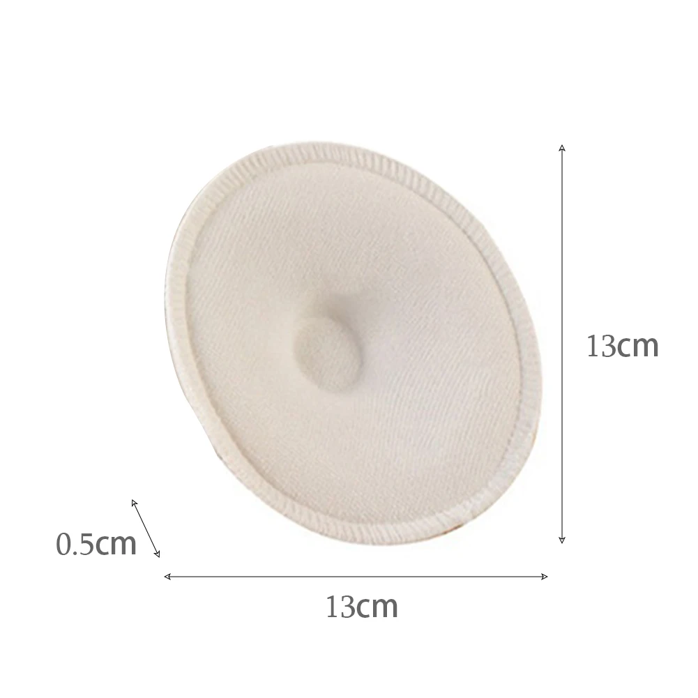 

4pcs Anti-Galactorrhea Pad Pregnant Women Thick Three-Dimensional Cotton Nursing Bra Pad Reused Washable Inner Breast Pads