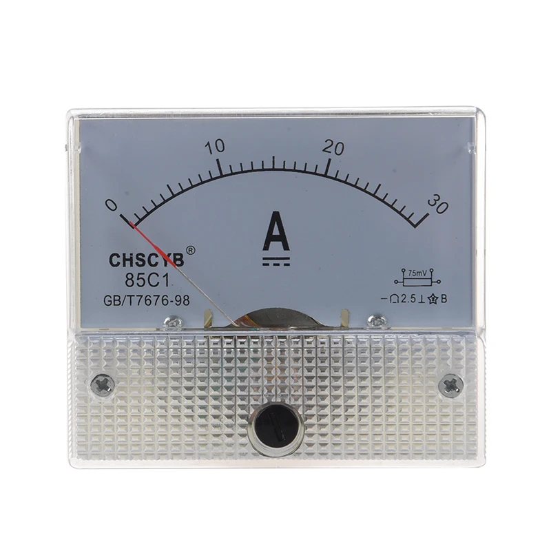 

85C1 Analog Current Panel Meter DC 30A AMP Ammeter