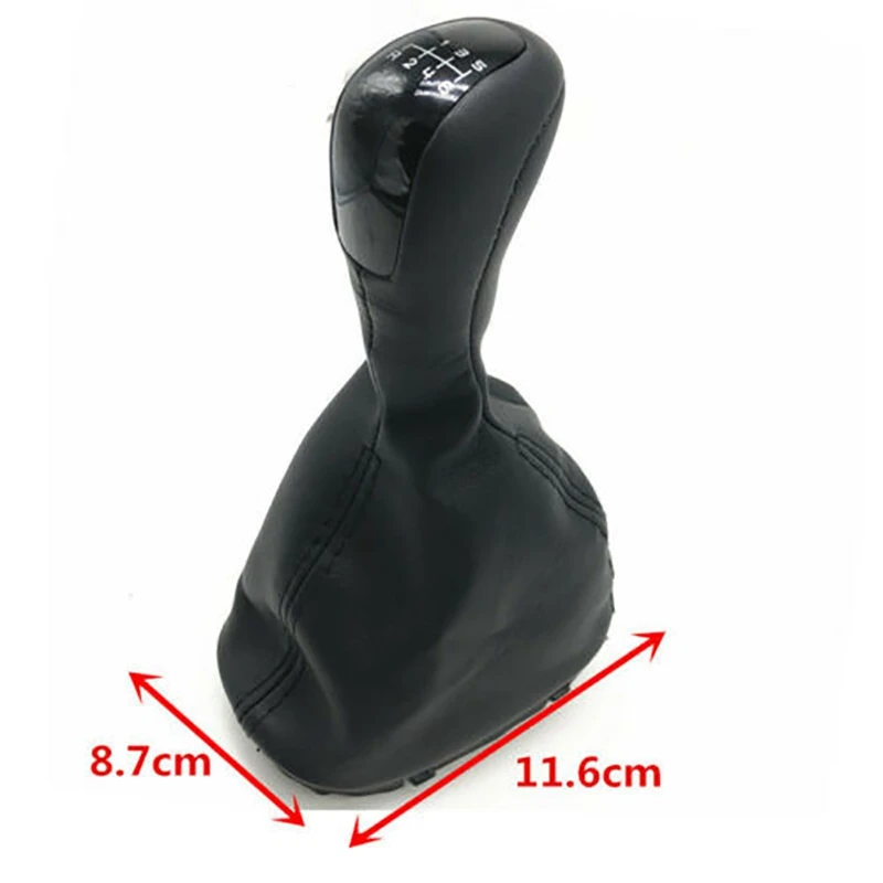 6 Speed Gear Shift Knob Leather Cover Case for Mercedes-Benz C Class W203 S203 | Автомобили и мотоциклы