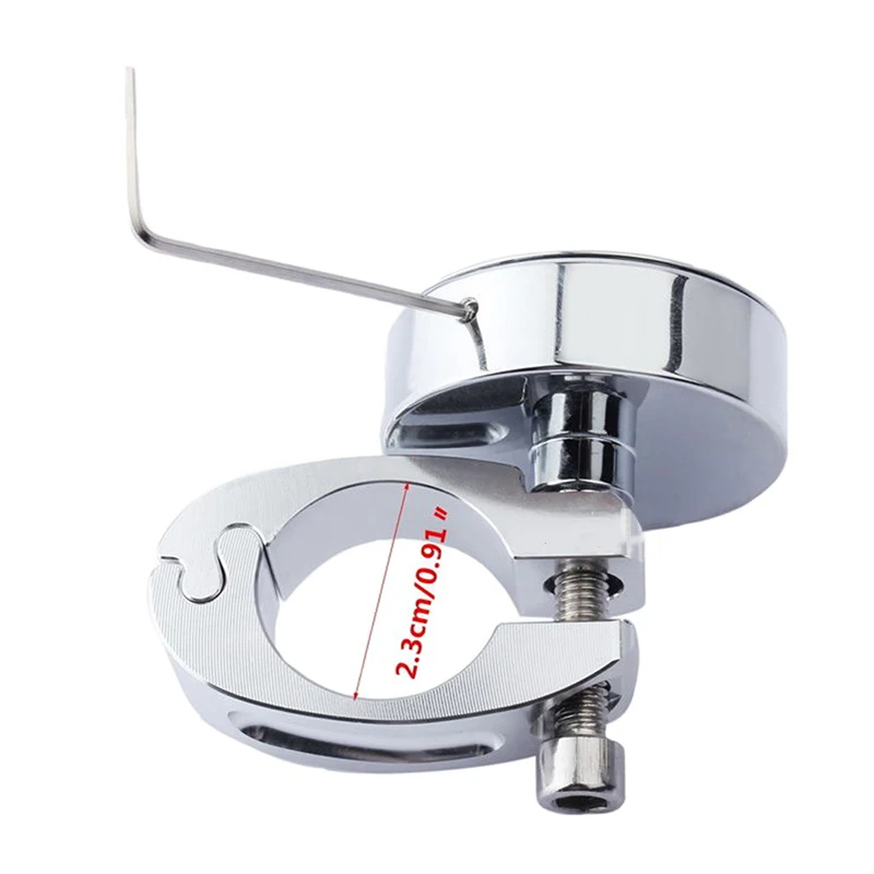 Мини часы с креплением на руль мотоцикла цифровые циферблатом измеритель