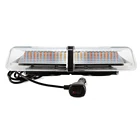 12-24V 72 светодиодный янтарь полиция правоохранительных органов автомобиль стробоскопа маяк аварийный светильник Предупреждение мини бар аварийный фонарь с магнитным основанием