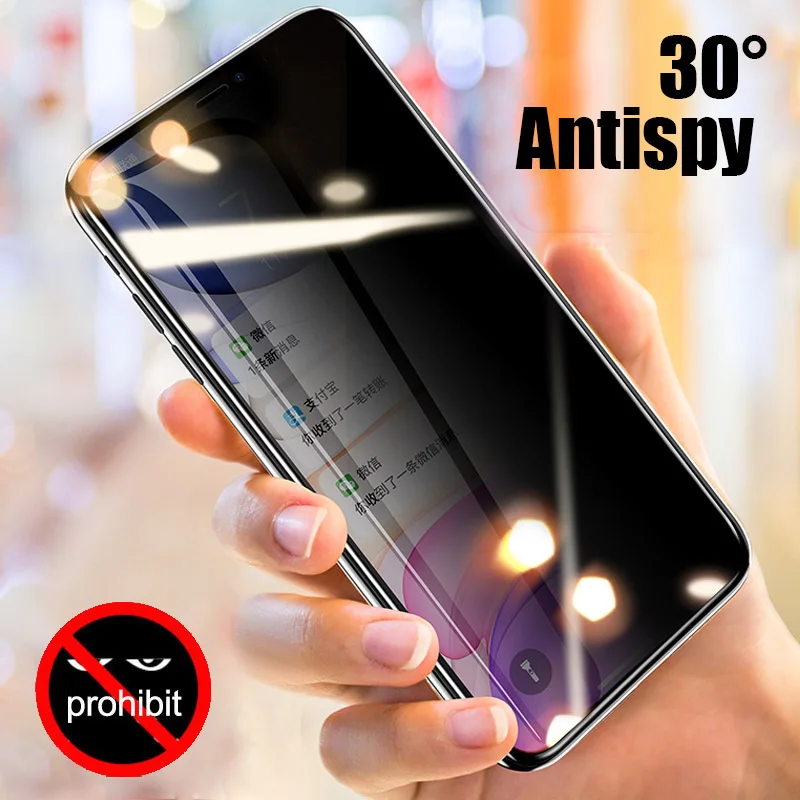 Антишпионское закаленное стекло для xiaomi mi 9t pro 8 9 se a3 mi a3 mi 9t стекло redmi 8 8a 7a k20 note 7 8 Pro защита экрана конфиденциальности