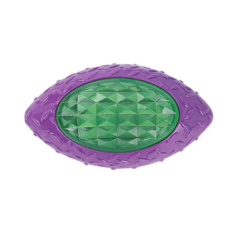 

Dog Toy Ball Non-toxic Vinyl Vocalization Chewable Chewing Teeth Bleaning Ball Pet Toy