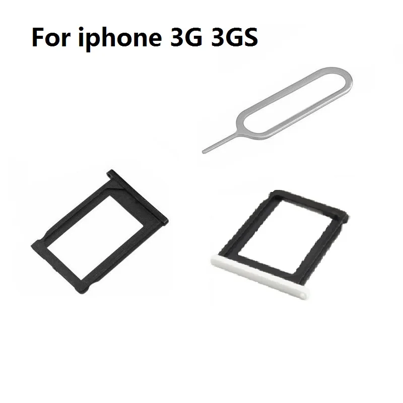 Новый держатель слота для sim карты + шпилька извлечения iPhone 3 3GS 4 2 5 SE 5C|Шлейфы