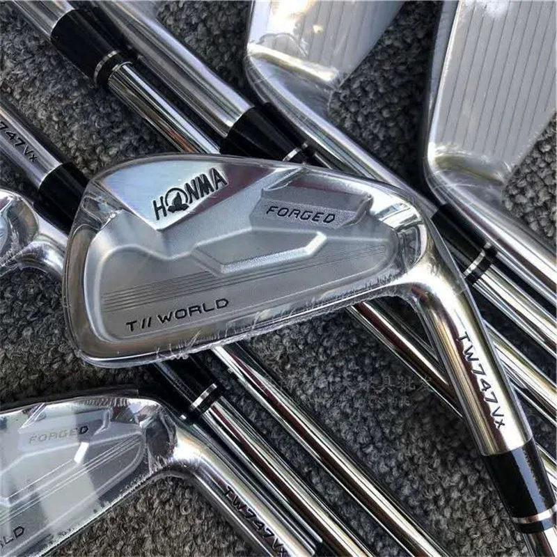 

Golf Clubs Honma TW747VX Irons Honma Travel Around the World 747VX Golf Irons Set 4-11 R/S Flex Shaft Link Head Cover