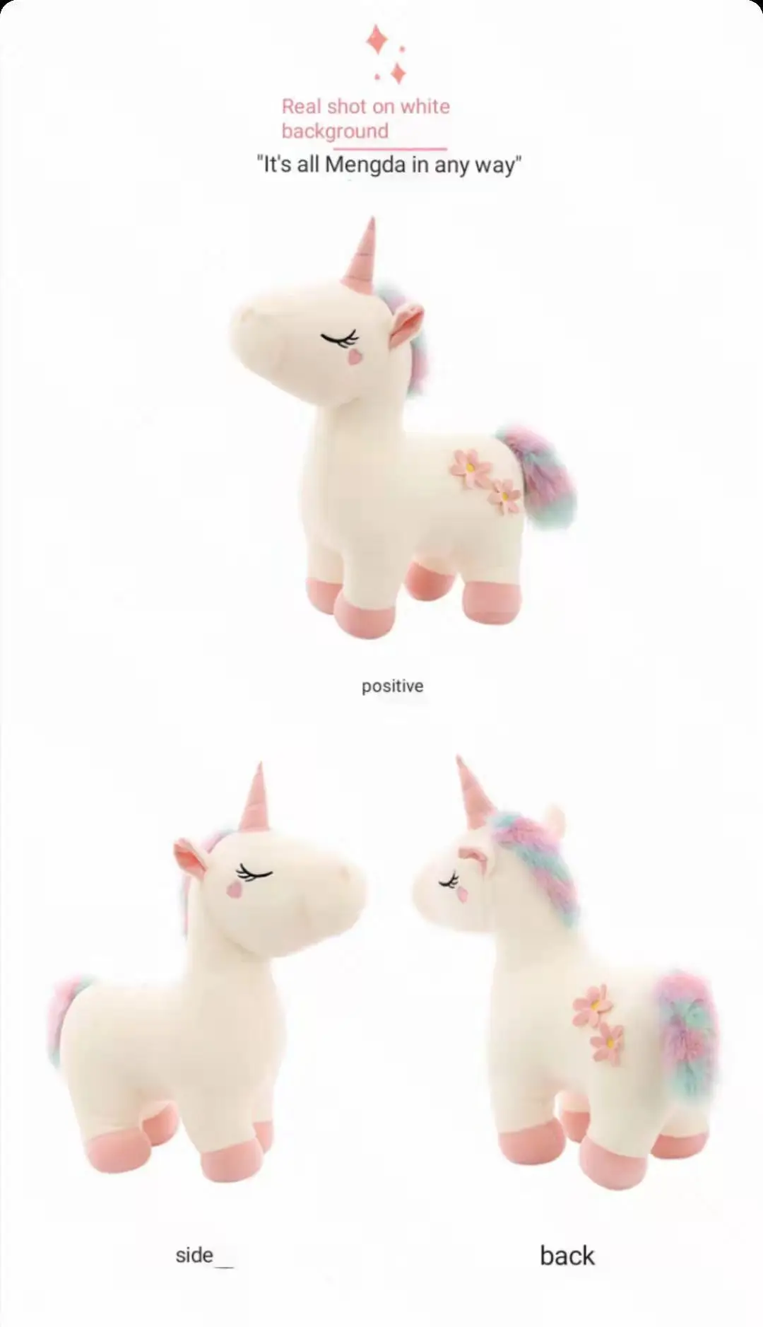 

Peluche licorne gante de haute qualit, jouet doux, Animal de dessin anim, cheval, cadeau, livraison directe