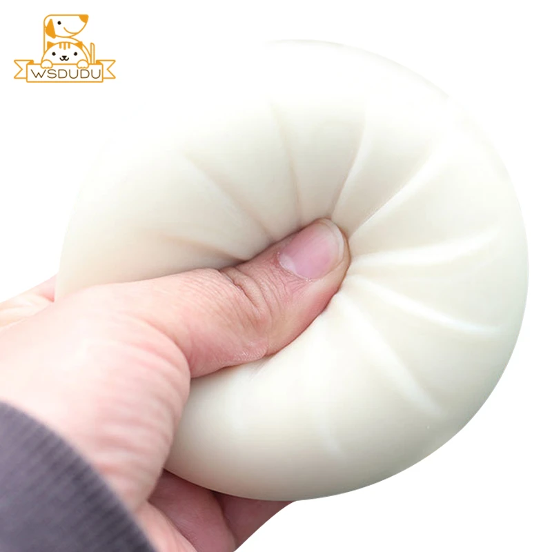 Симпатичные игрушки сжималки Baozi новинка мягкие приколы на пару антистресс для