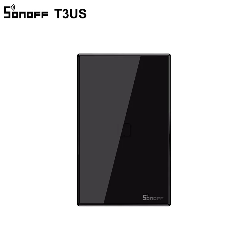 SONOFF T3 TX US/EU/UK 433 RF Control 1/2/3 Gang Basic Smart Home Wifi Touch Wall Light Switch Work With Alexa Google | Электроника