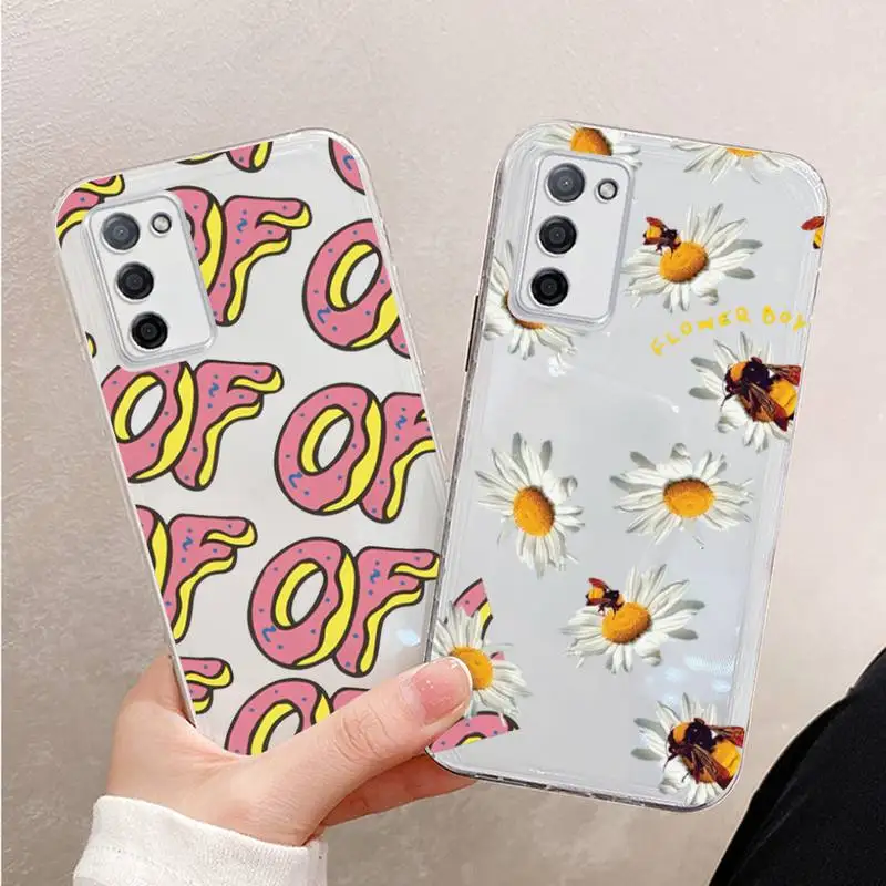 

Tyler Creator golf Phone Case Transparent For oppo R17 R15 R11 R9 F11 A32 A39 K7 K5 S X PRO PLUS moible bag
